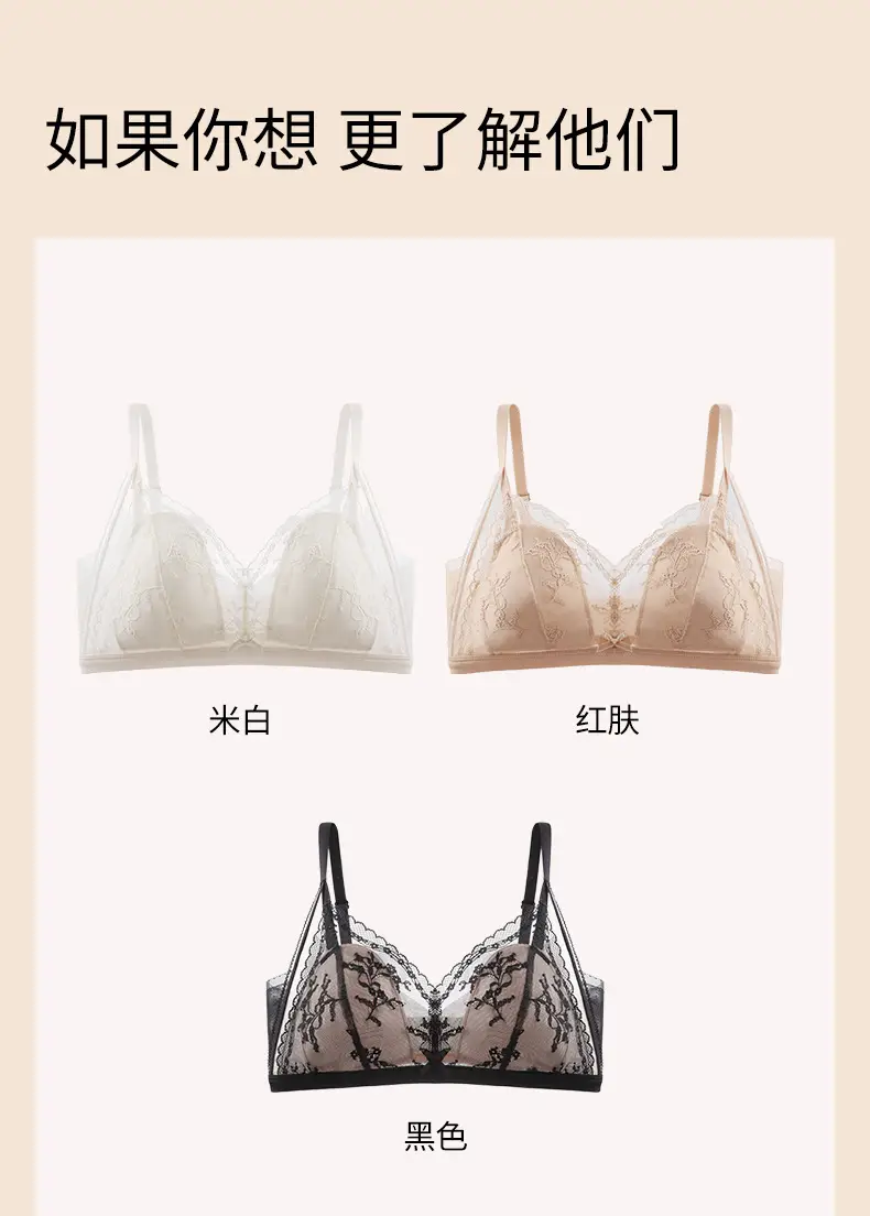 French Style Lace Underwear Women's Big Chest — feature 20