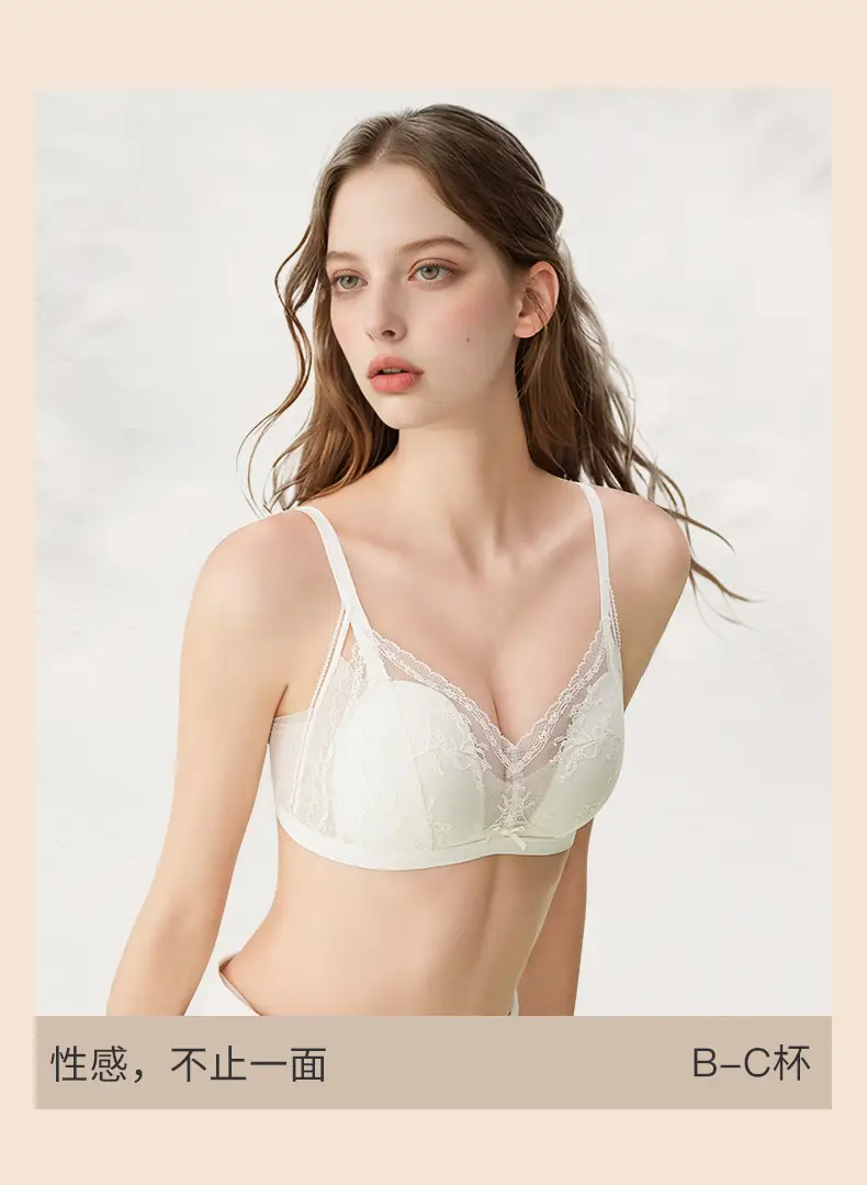 French Style Lace Underwear Women's Big Chest — feature 5