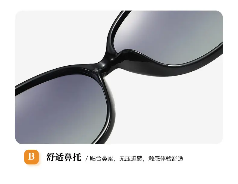 Women's Polarized Mirror Leg Sunglasses Gold Frame — feature 11