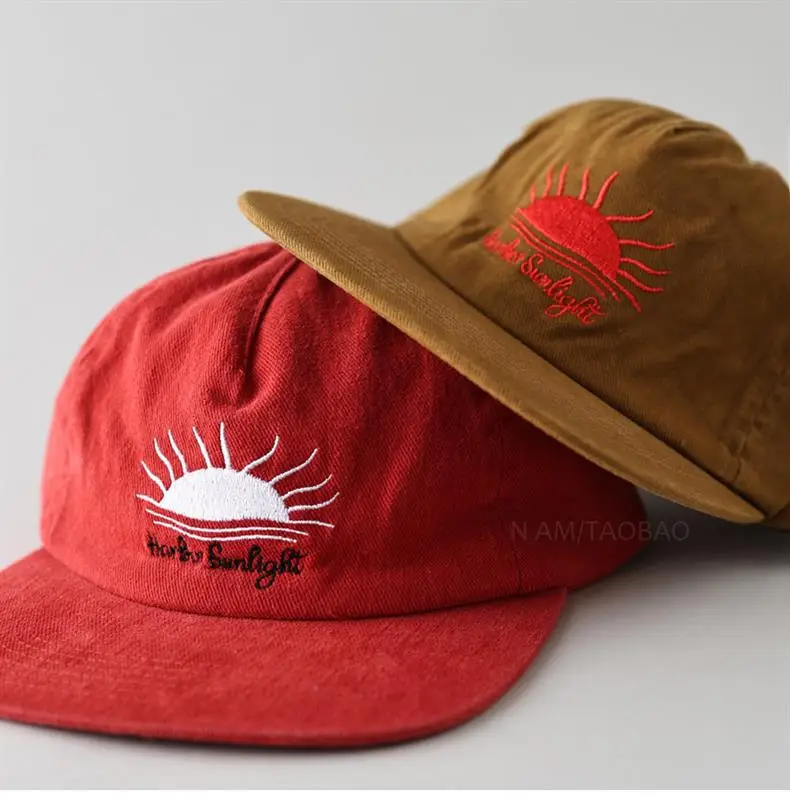 Red 2025 Women's Spring Summer Baseball Cap — feature 12