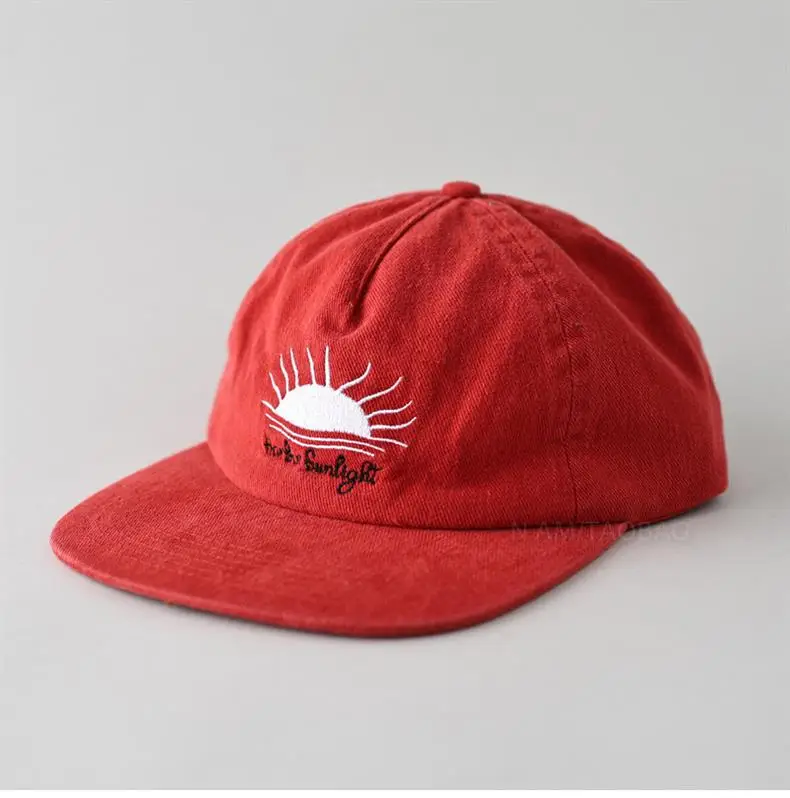 Red 2025 Women's Spring Summer Baseball Cap — feature 5