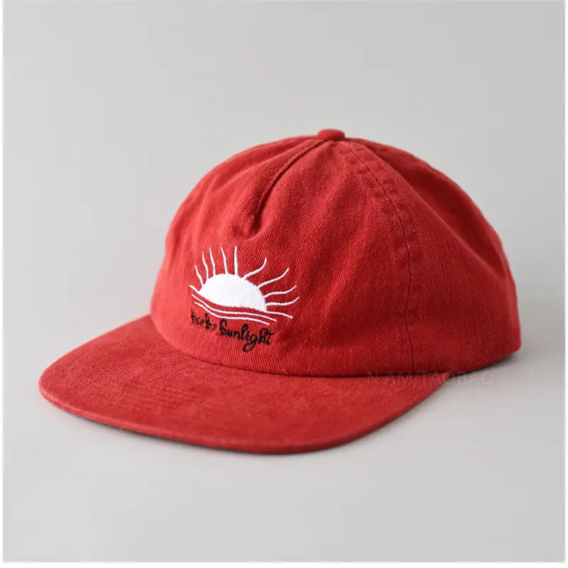 Red 2025 Women's Spring Summer Baseball Cap - Image 4