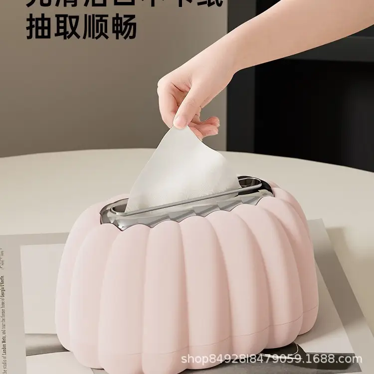 Pumpkin Tissue Box Decor for Living Room - Image 5