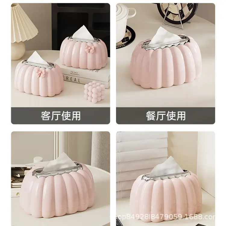 Pumpkin Tissue Box Decor for Living Room - Image 6