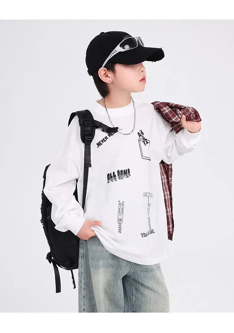 Boys Cartoon Graffiti Sweatshirt 2025 — feature 18