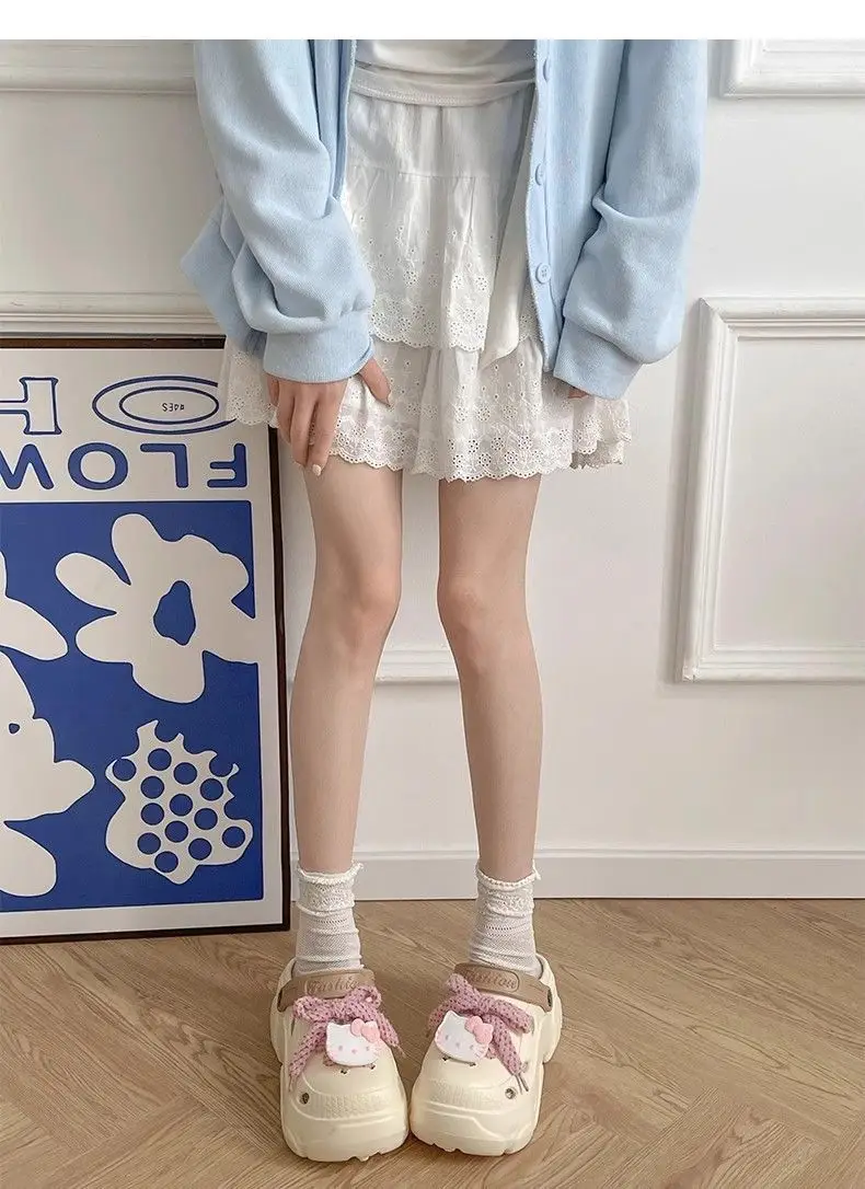 Thick Sole Cave Shoes Women's Summer 2025 New Style Outwear Slip-on Beach Non-slip Half-toe Sandals for Women — feature 24