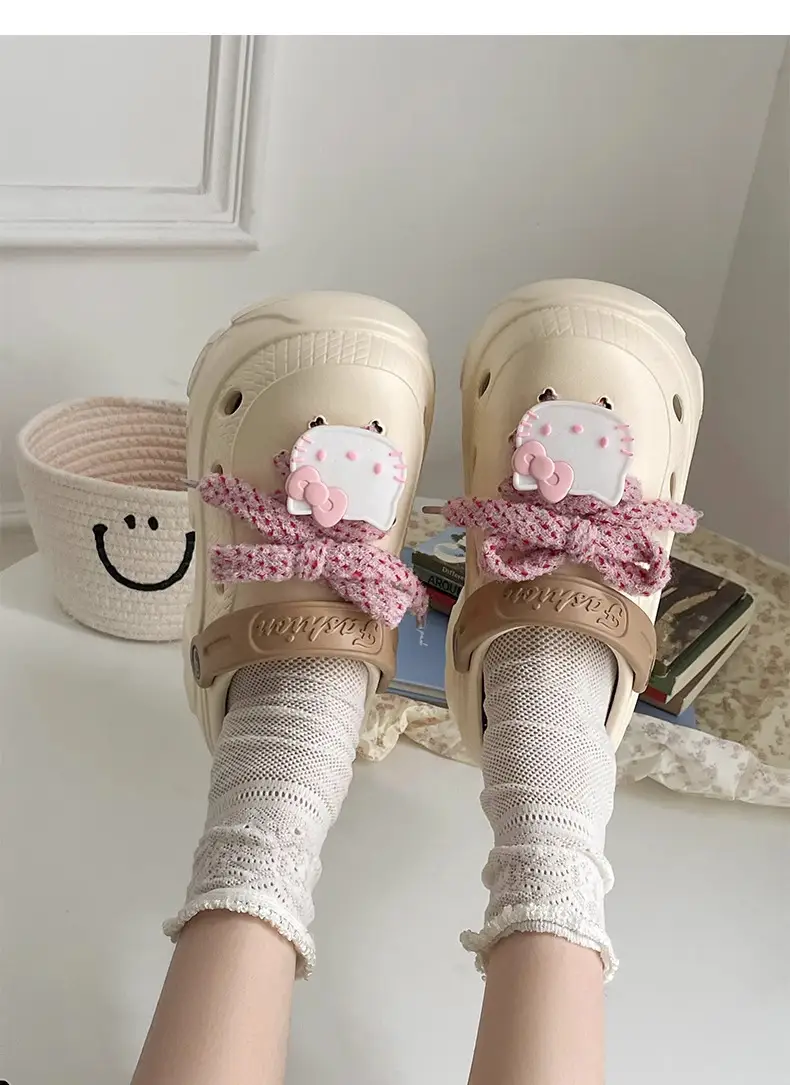 Thick Sole Cave Shoes Women's Summer 2025 New Style Outwear Slip-on Beach Non-slip Half-toe Sandals for Women — feature 26