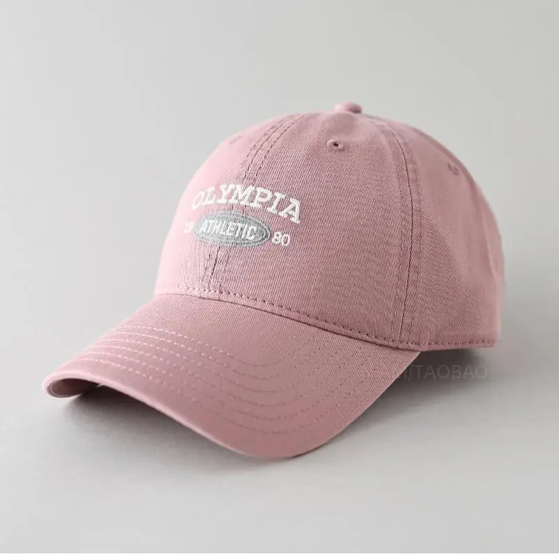 Kids Baseball Cap Beige Letter Embroidered Spring Summer 2025 - Image 8