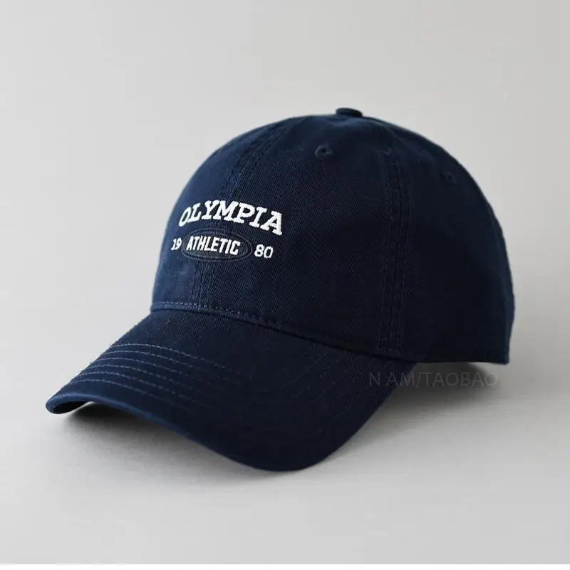 Kids Baseball Cap Beige Letter Embroidered Spring Summer 2025 - Image 9