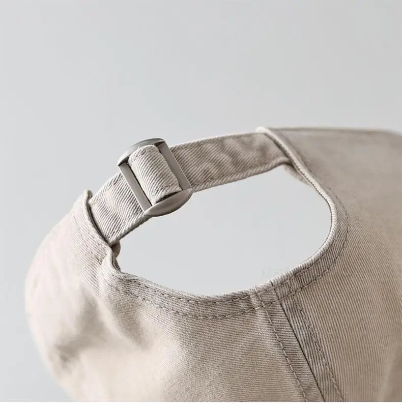 Kids Baseball Cap Beige Letter Embroidered Spring Summer 2025 — feature 13