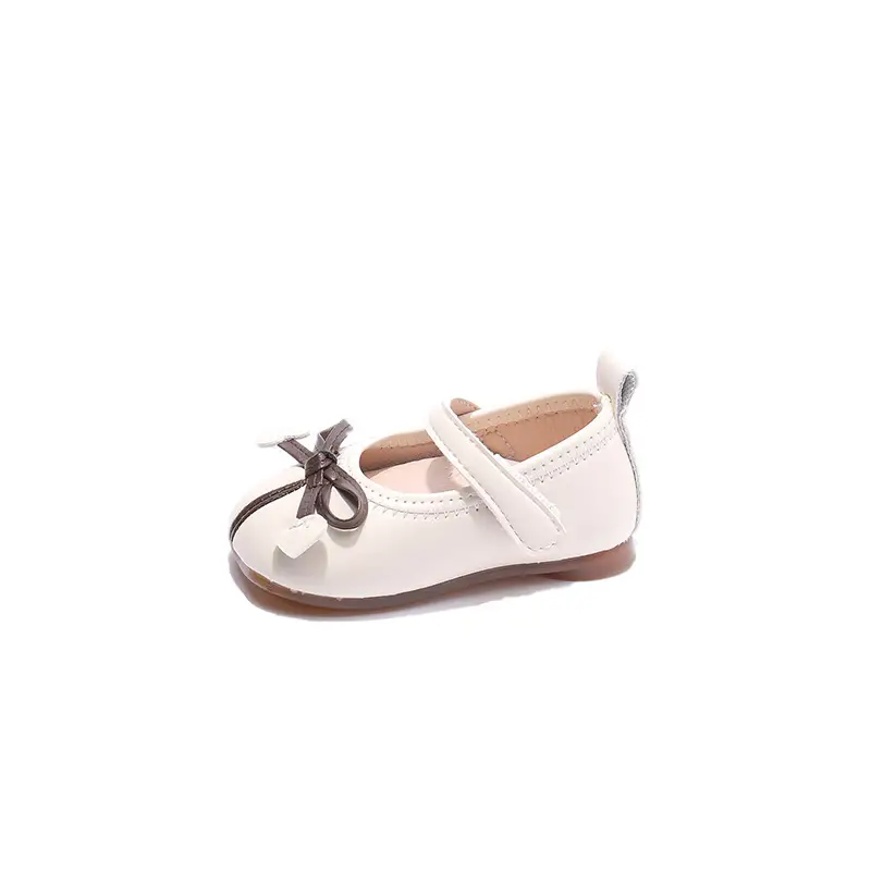 Baby Girl Princess Shoes Leather Bow Sole 2025