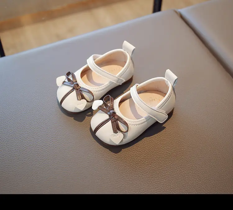 Baby Girl Princess Shoes Leather Bow Sole 2025 — feature 13