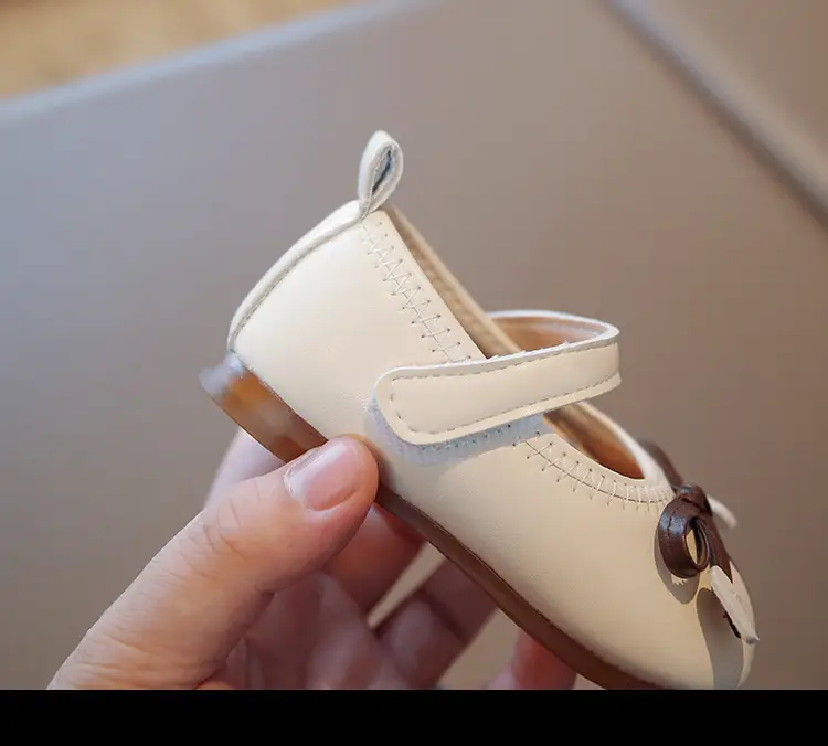Baby Girl Princess Shoes Leather Bow Sole 2025 — feature 15
