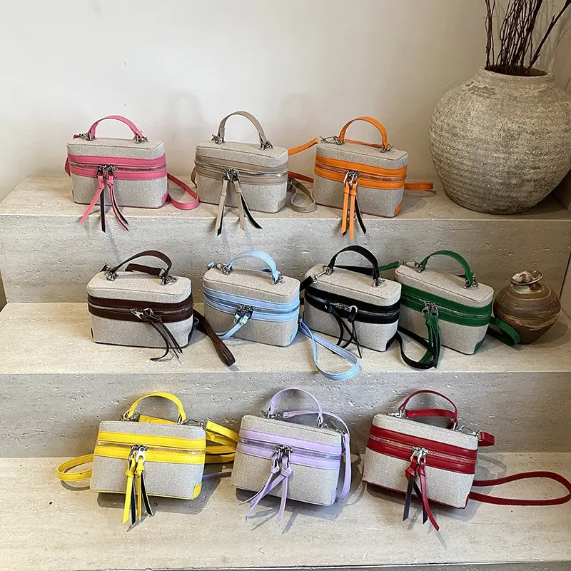 Red Beige Crossbody Bag for Women 2025 - Image 12