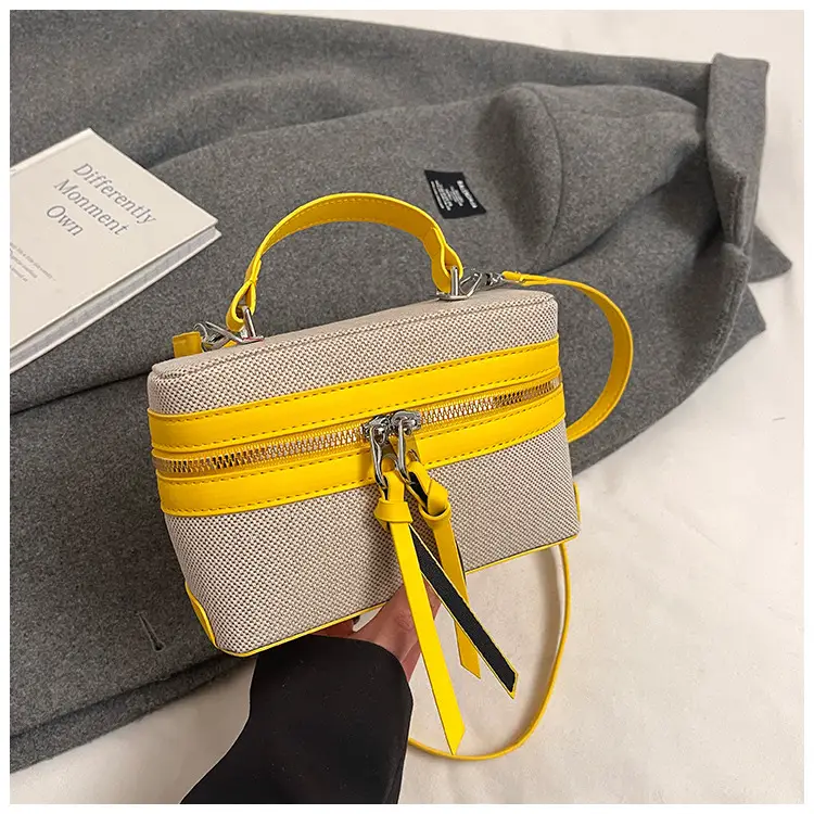 Red Beige Crossbody Bag for Women 2025 - Image 5