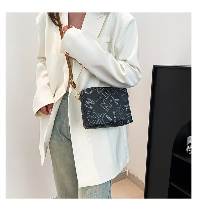 Vintage Monogram Shoulder Bag & Wallet Set for Women — feature 26