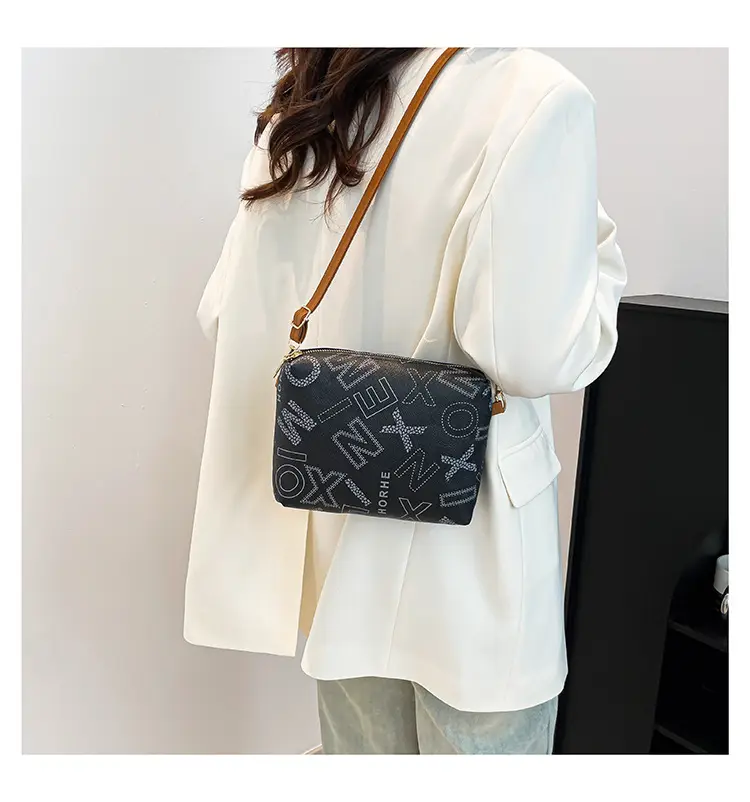 Vintage Monogram Shoulder Bag & Wallet Set for Women — feature 27