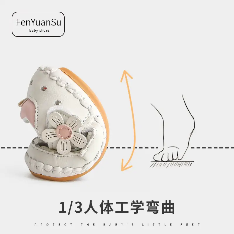 Baby sandals 0 June summer baby soft bottom toddler shoes breathable female baby princess shoes summer baby shoes - Image 5