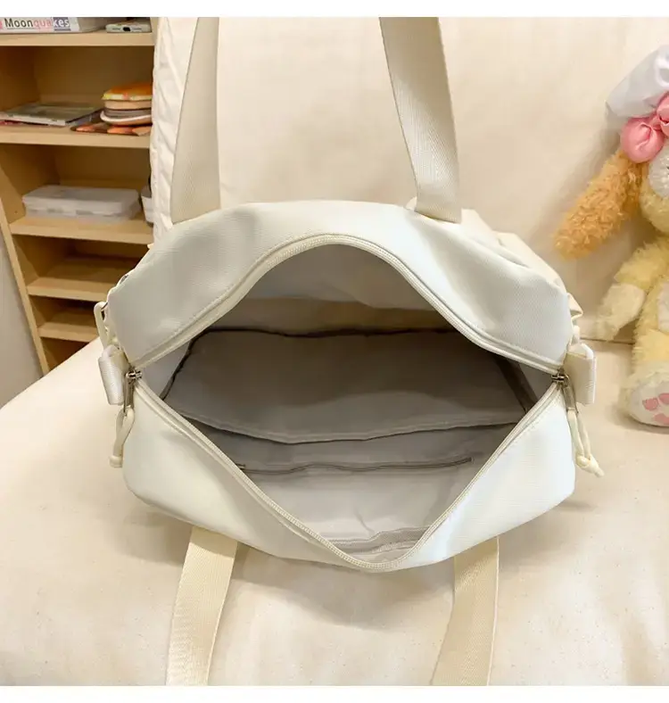 Cute Pink Crossbody Bag for Girls Large Capacity Tote Bag — feature 36
