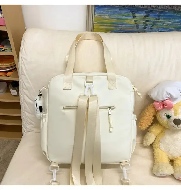 Cute Pink Crossbody Bag for Girls Large Capacity Tote Bag — feature 38