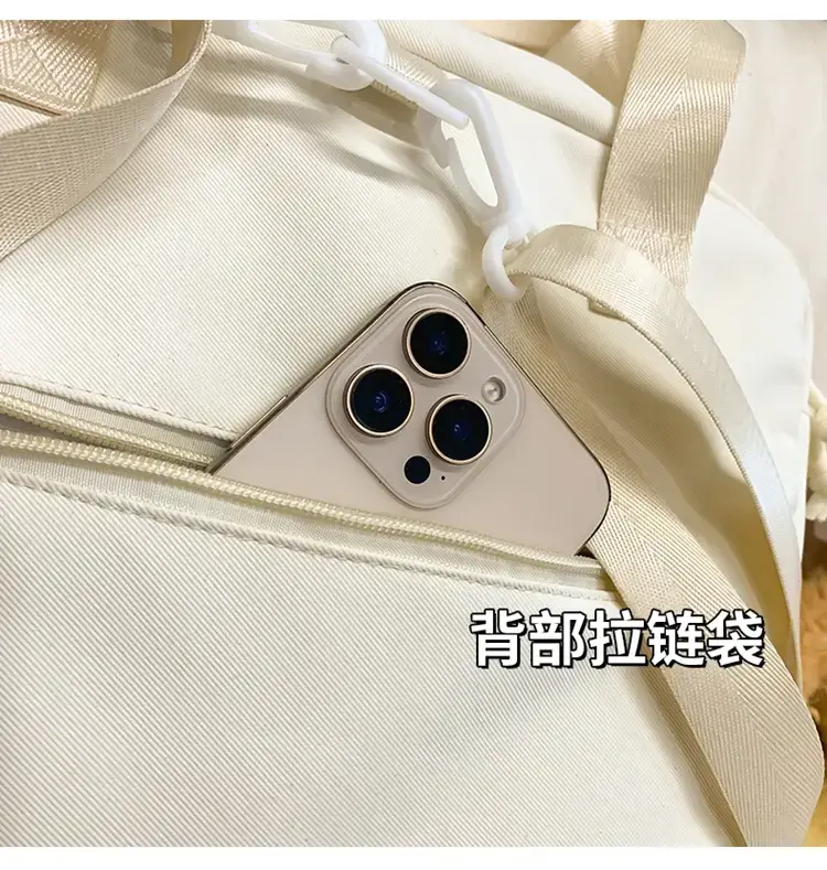 Cute Pink Crossbody Bag for Girls Large Capacity Tote Bag — feature 44