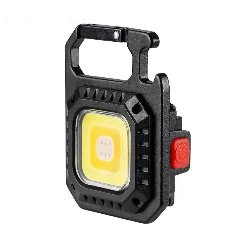 Portable LED Flashlight Keychain Strong Light Nightlight - Image 4
