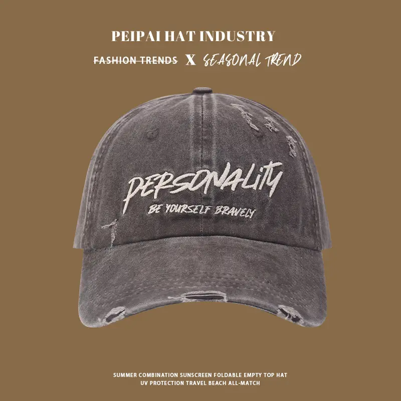 Women's Personalities Embroidered Baseball Cap Summer - Image 4
