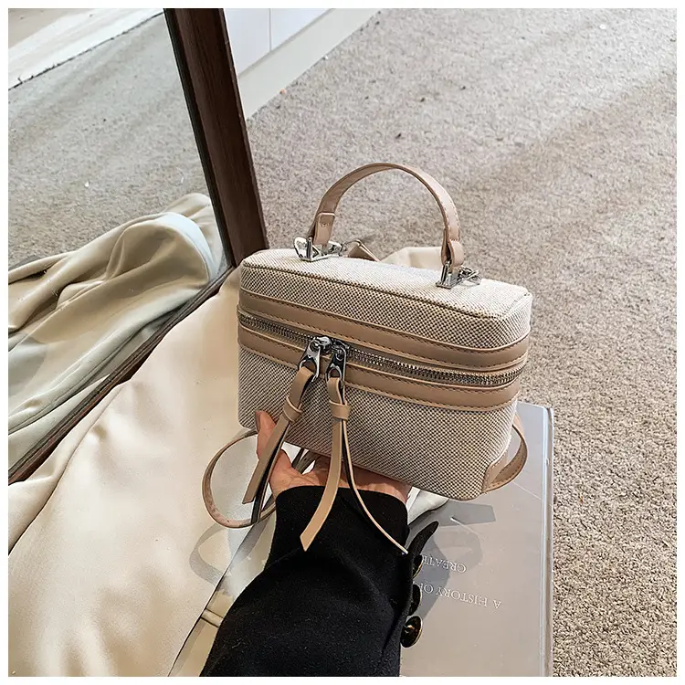 New Contrast Stitching 2025 Western Style Large Capacity Box Bag - Image 10