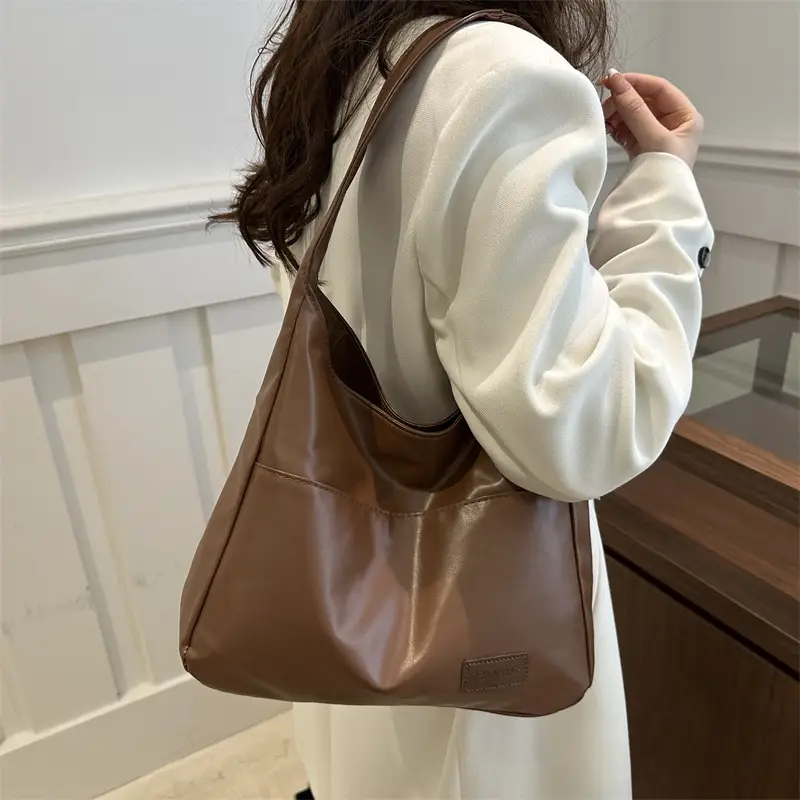 White PU Shoulder Bag for Women 2025 - Image 9