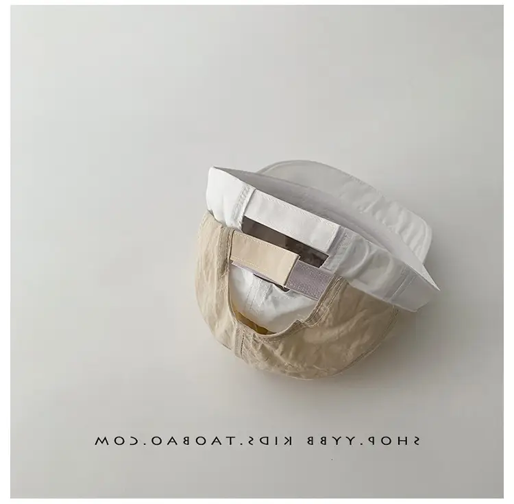 Korean Style Baby Cap White Orange Sunshade Cap — feature 10