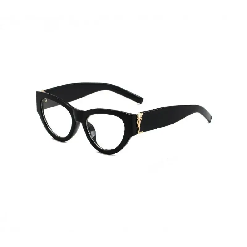 Men's White UV400 Sunglasses with Gold Accents