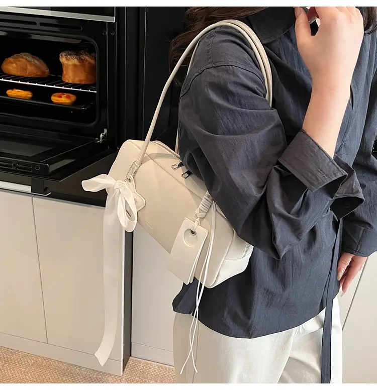 Pink Bow Shoulder Bag for Women — feature 10