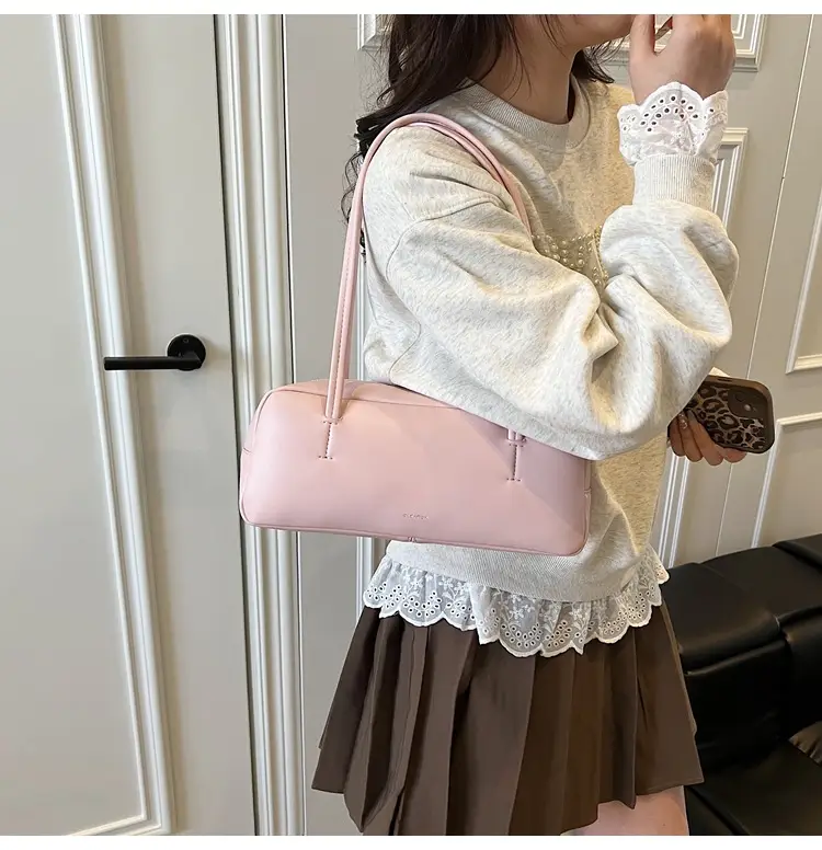 Pink Bow Shoulder Bag for Women — feature 25