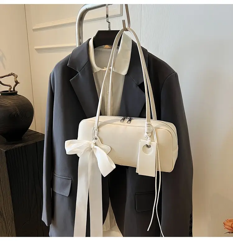 Pink Bow Shoulder Bag for Women — feature 27