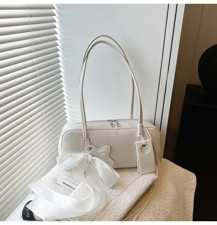 Pink Bow Shoulder Bag for Women — feature 28