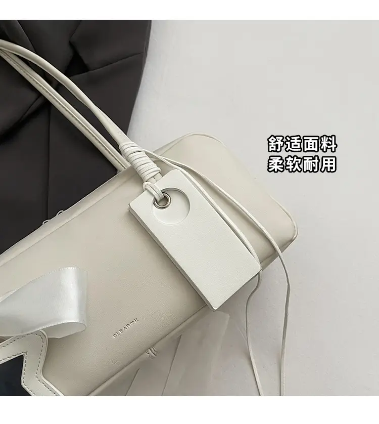 Pink Bow Shoulder Bag for Women — feature 3