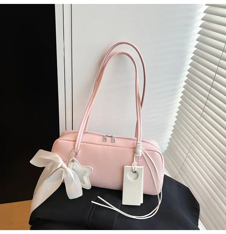 Pink Bow Shoulder Bag for Women — feature 31