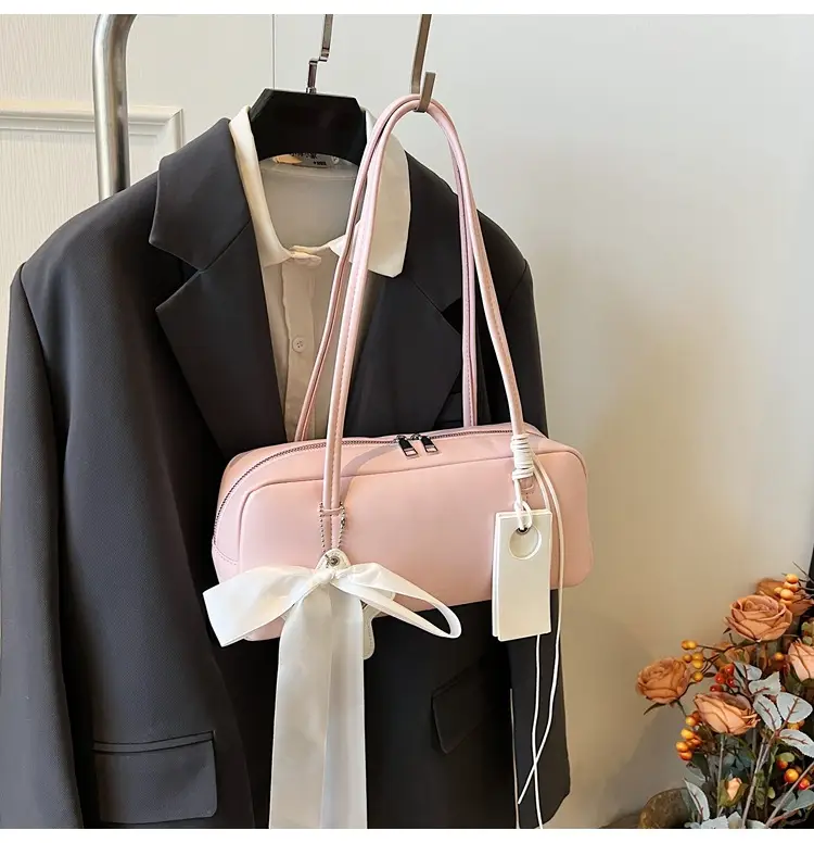 Pink Bow Shoulder Bag for Women — feature 32
