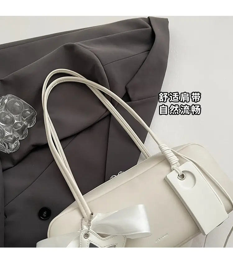Pink Bow Shoulder Bag for Women — feature 4