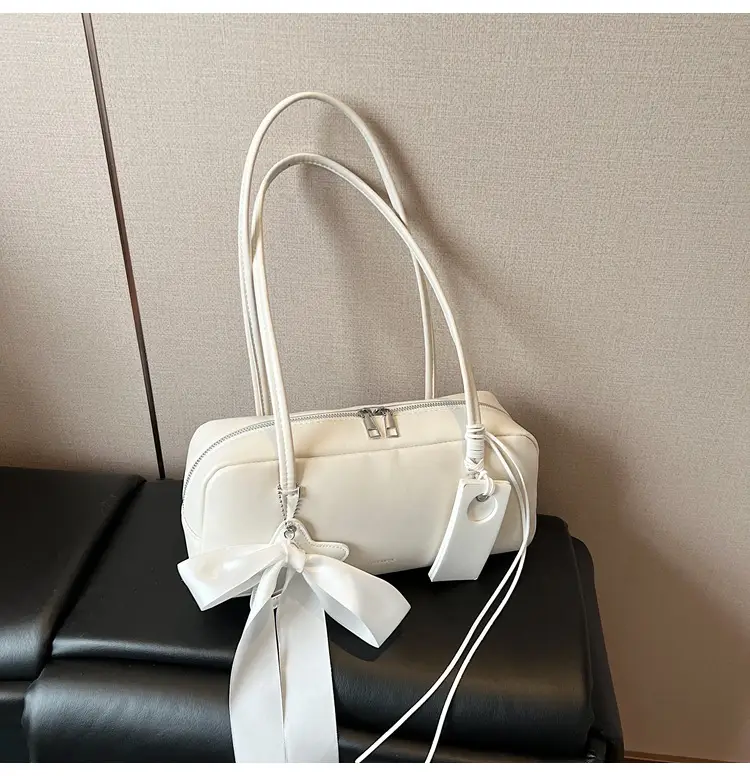 Pink Bow Shoulder Bag for Women — feature 40