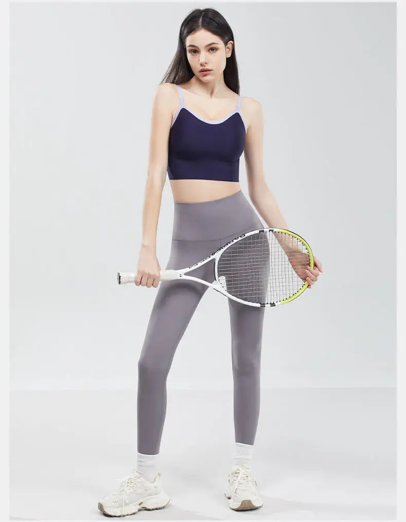 Light Green Sling Strap Sports Bra for Women — feature 13