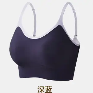 Light Green Sling Strap Sports Bra for Women - Image 4