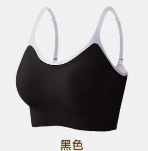 Light Green Sling Strap Sports Bra for Women - Image 6