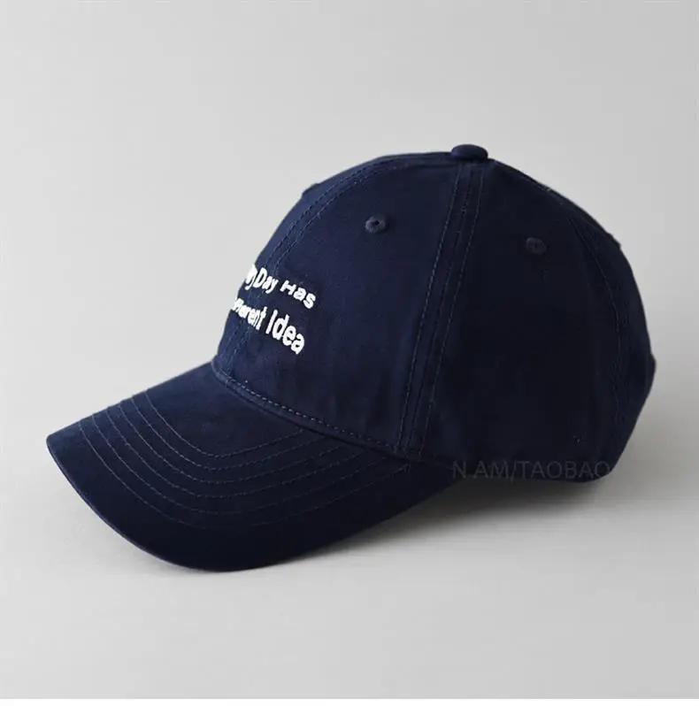 2025 Korean Style Black Baseball Cap for Women Men — feature 6