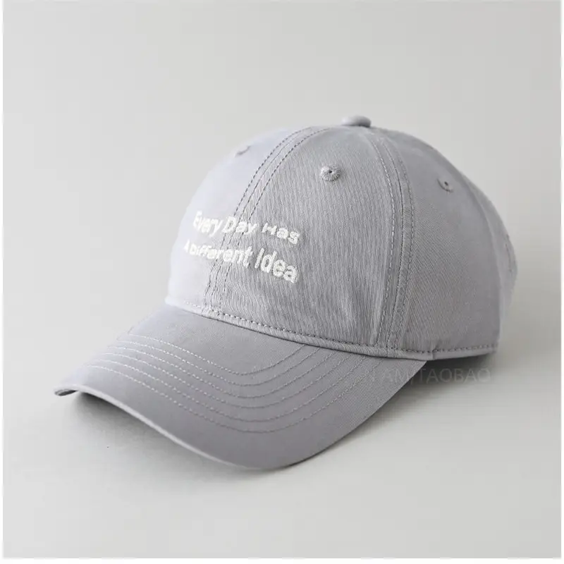 2025 Korean Style Black Baseball Cap for Women Men - Image 6