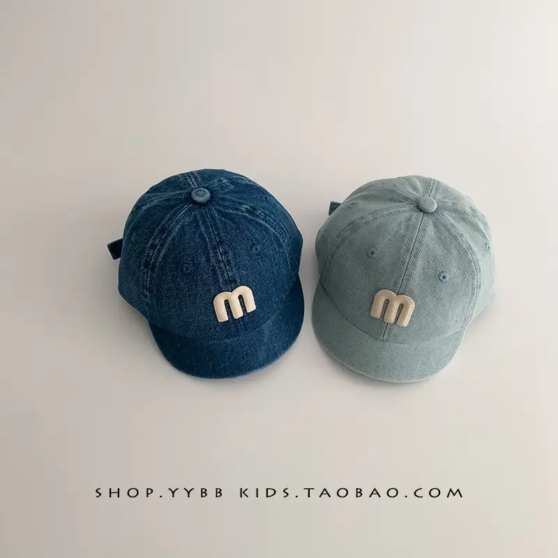 Black Knit Baseball Cap for Boys Girls Small - Image 4