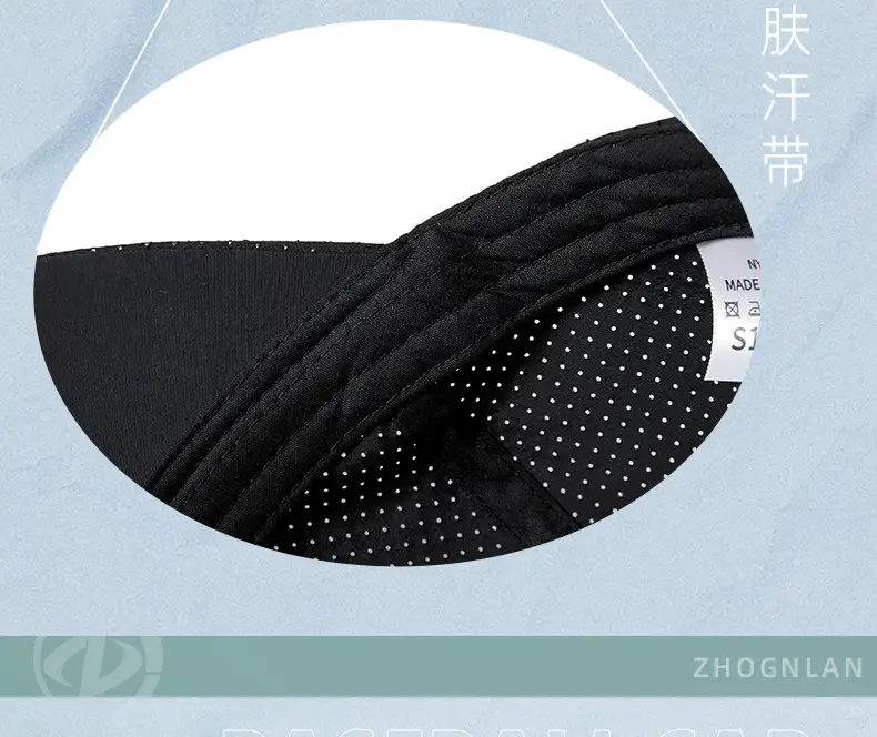 Blue 2025 Spring Summer Men's Punched Cap — feature 20