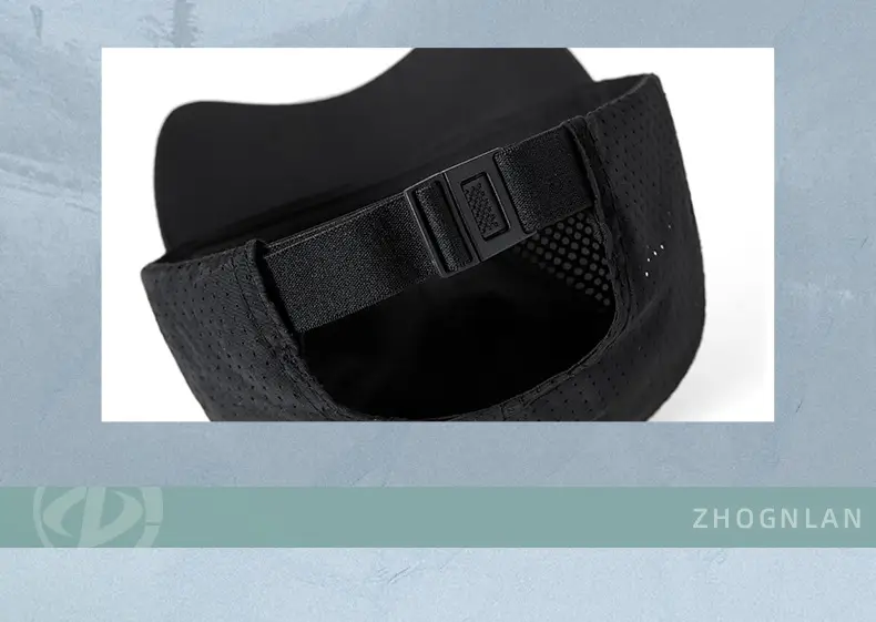 Blue 2025 Spring Summer Men's Punched Cap — feature 27