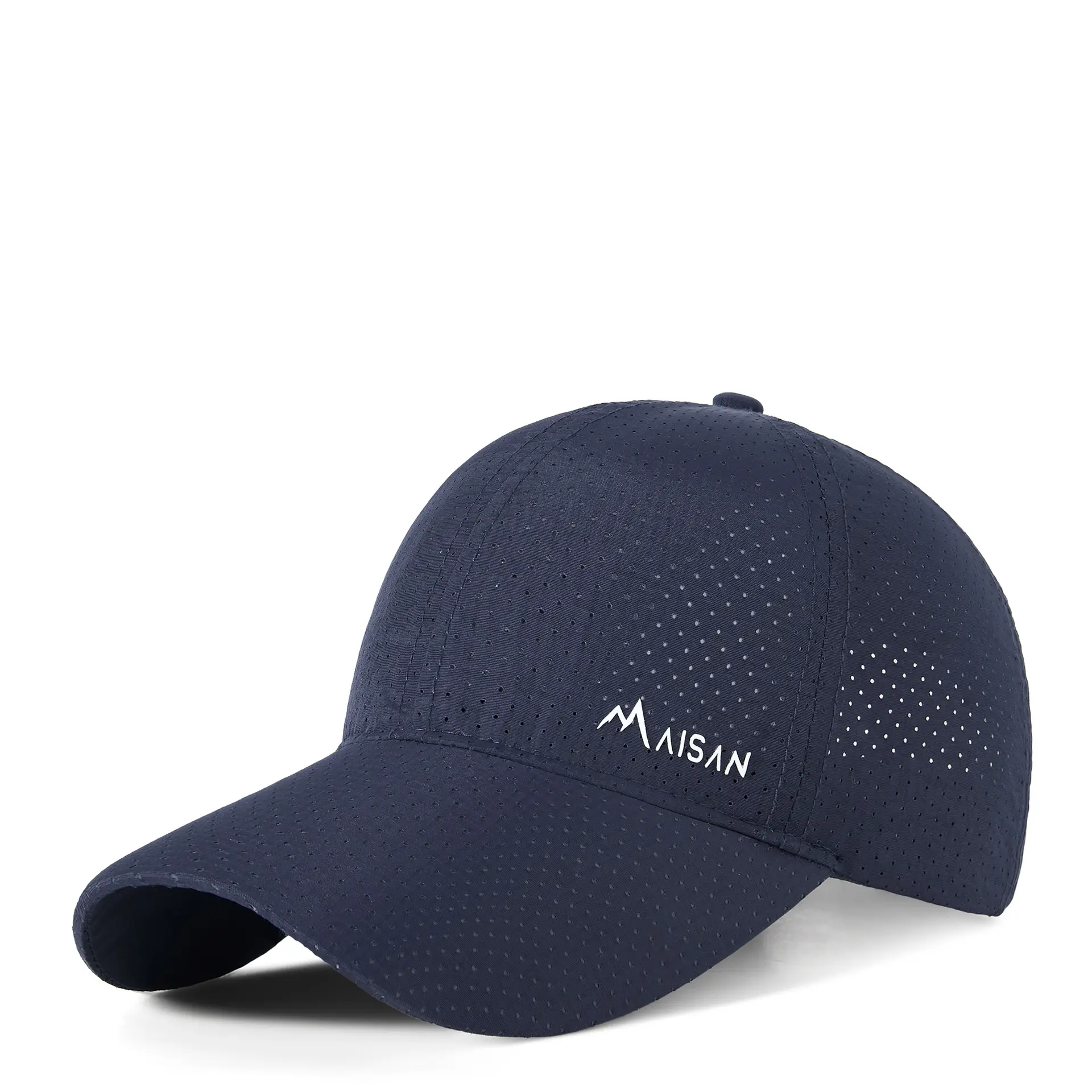 Blue 2025 Spring Summer Men's Punched Cap - Image 3