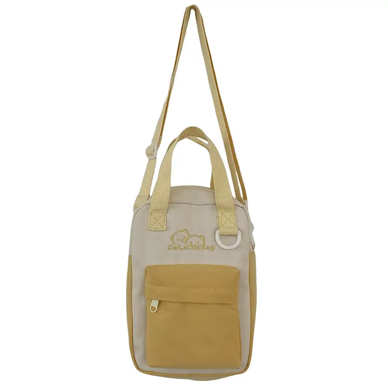 Cute Cartoon Doll Transparent Shoulder Bag for Women